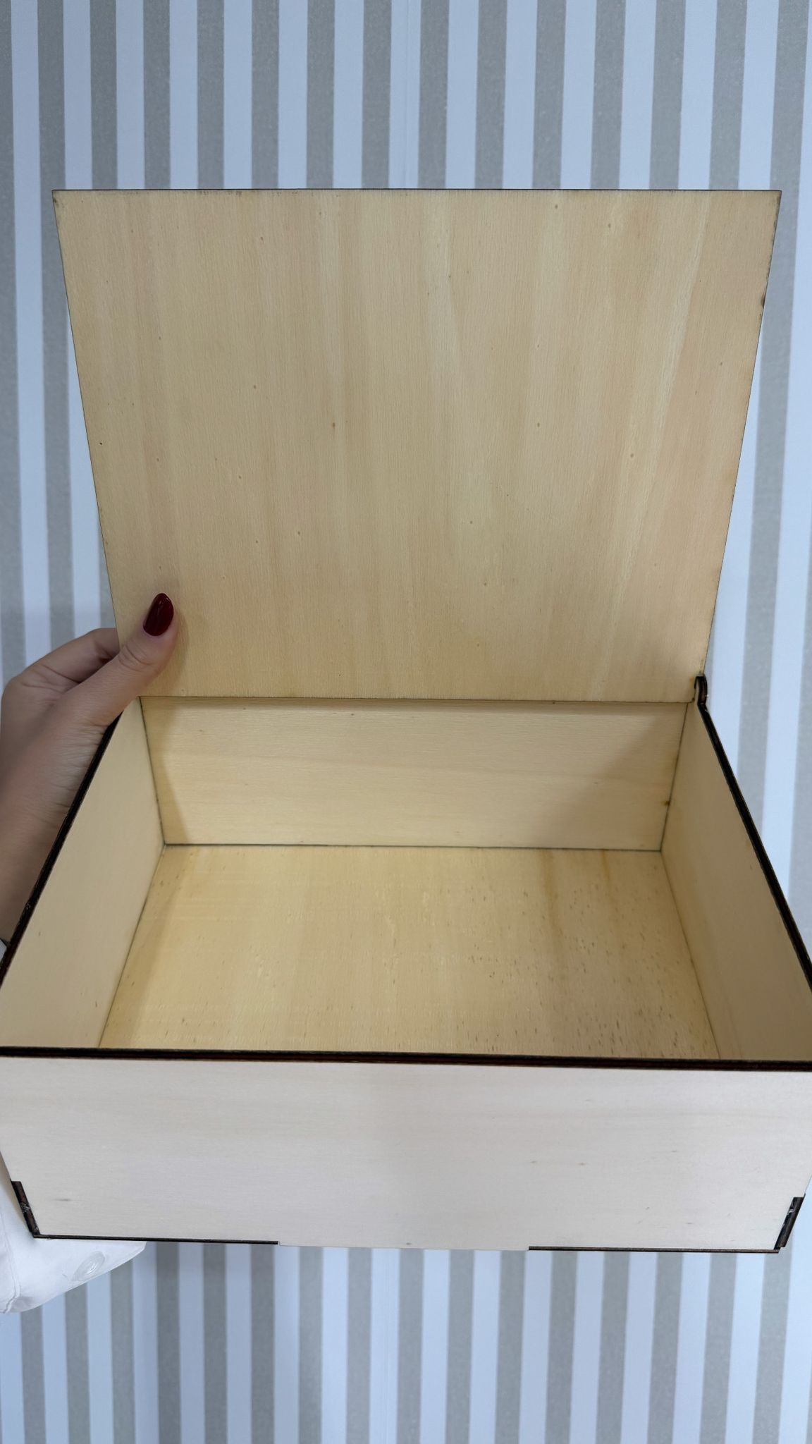 Scatola Dei Ricordi in legno personalizzata