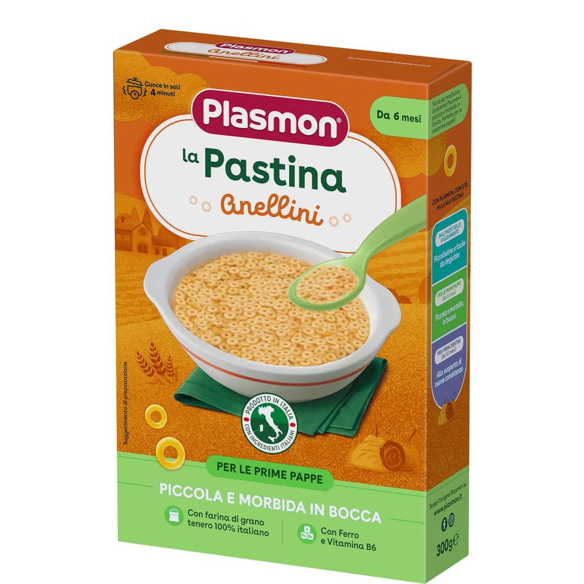 Plasmon pastina Anellini 300gr - Farmasanitaria DuDù