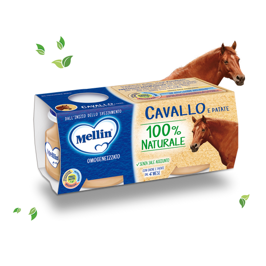 Mellin omogeneizzati cavallo 2x80gr