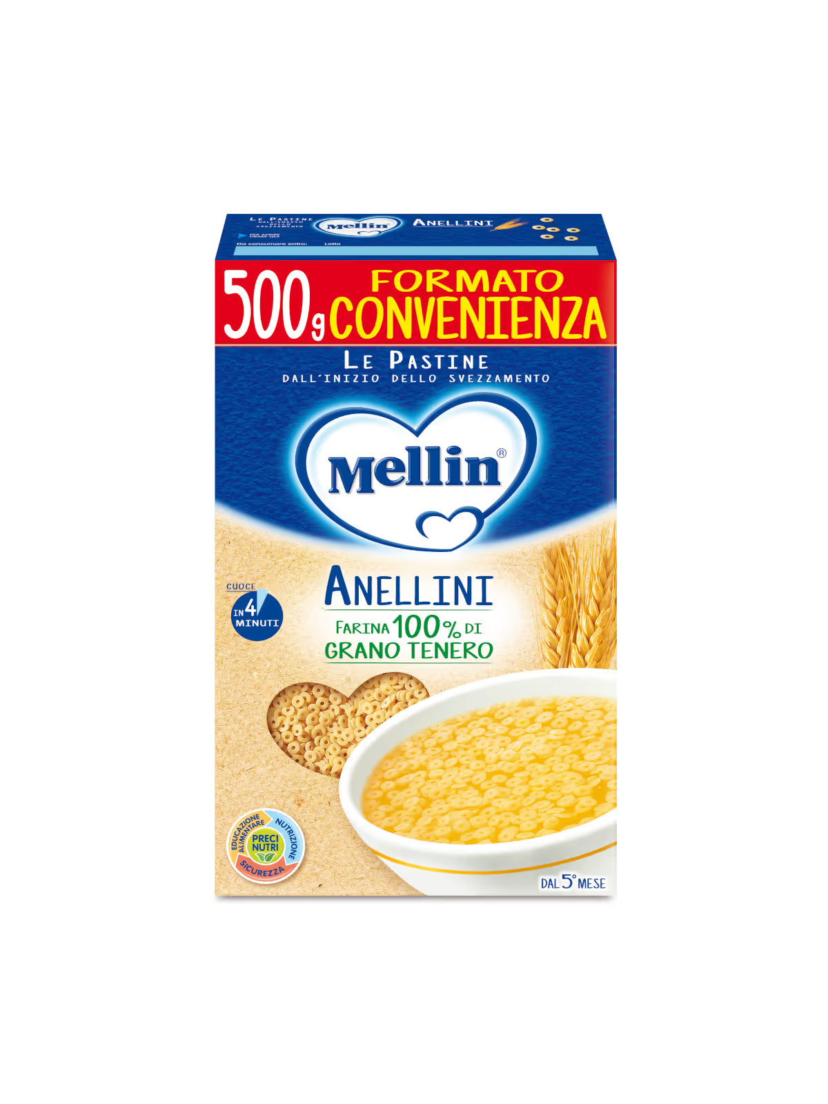 Mellin Pastina Anellini - Farmasanitaria DuDù