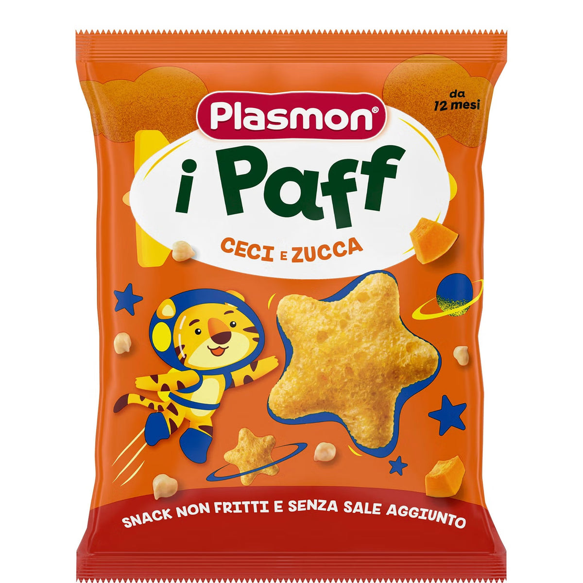 Plasmon snack i Paff Ceci e Zucca - Farmasanitaria DuDù
