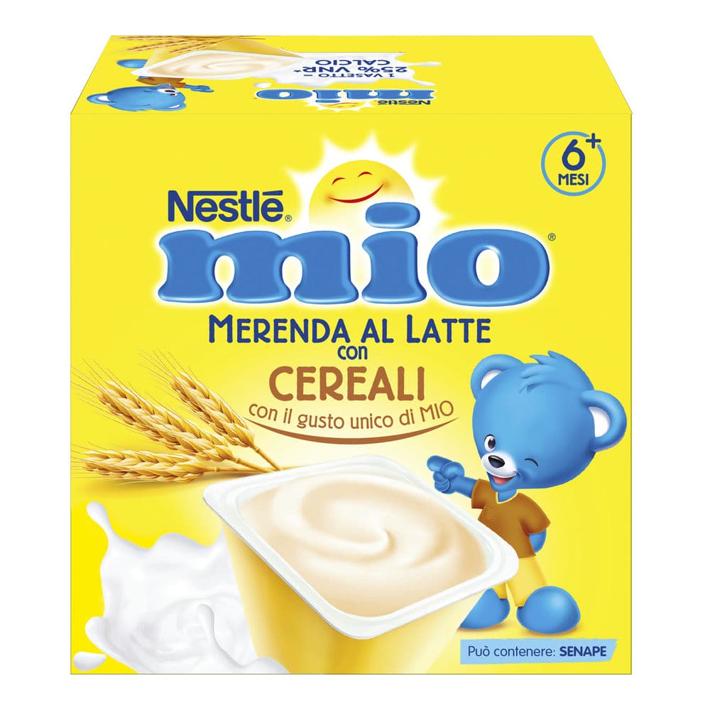 Nestlé Mio Merenda al latte Cereali 4x100gr - Farmasanitaria DuDù