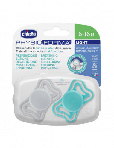 Chicco PhysioForma Succhietti Light 6-16 M - Farmasanitaria DuDù