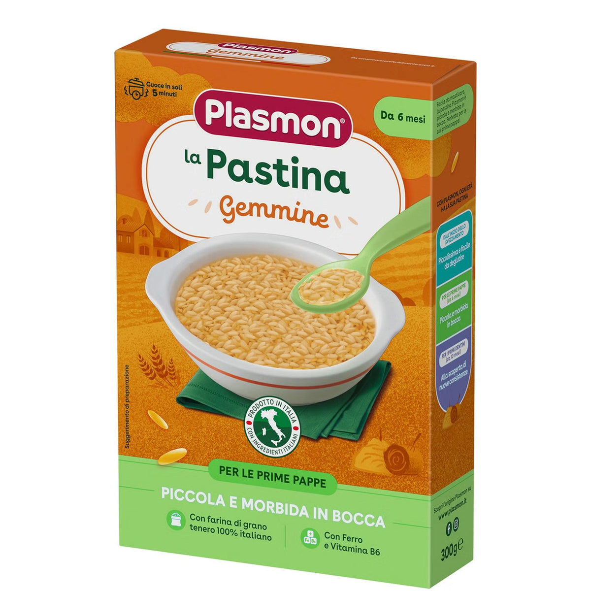 Plasmon pastina Gemmine 300gr - Farmasanitaria DuDù