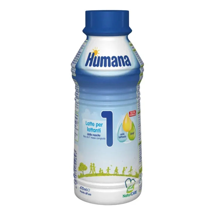 Humana Latte 1 Liquido 470ml - Farmasanitaria DuDù