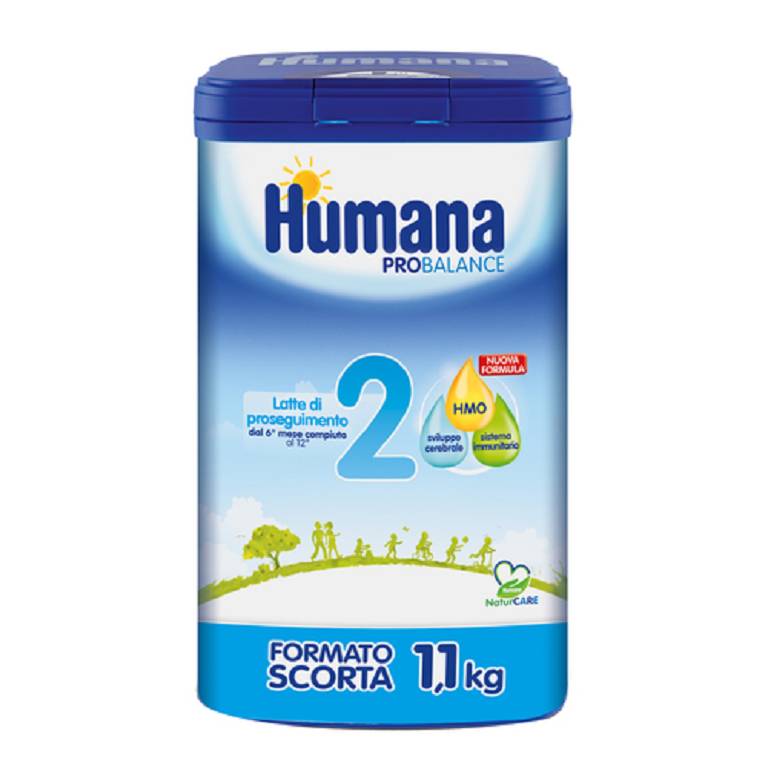 Humana Latte 2 Polvere 1,100 kg - Farmasanitaria DuDù