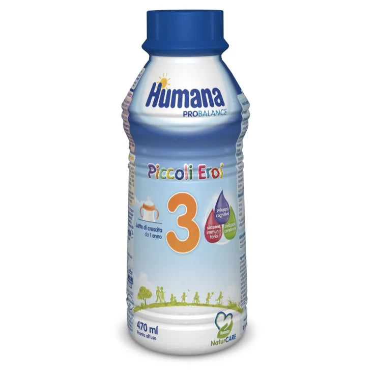 Humana Latte 3 Liquido 470ml - Farmasanitaria DuDù