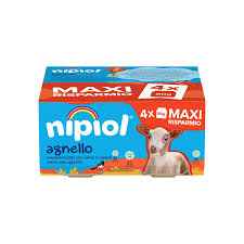 Nipiol omogeneizzato agnello 4x80gr
