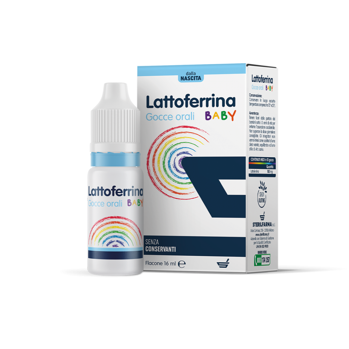 Sterilfarma Lattoferrina Baby - Farmasanitaria DuDù