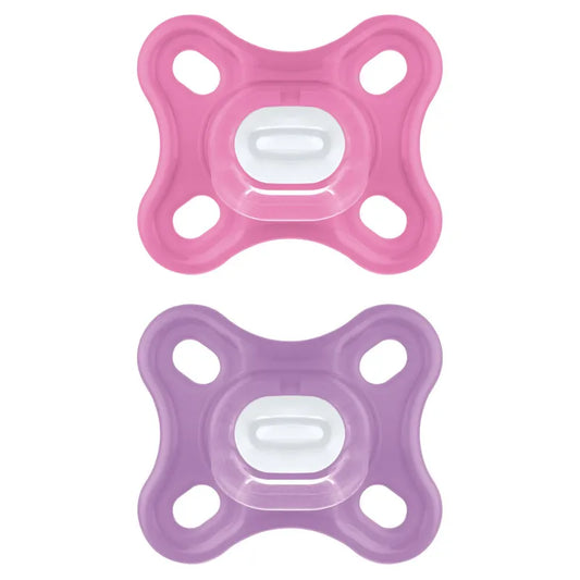 Mam Comfort 0-3 - Succhietto in silicone, set di 2 - Farmasanitaria DuDù