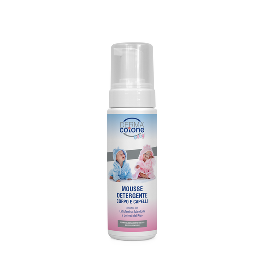 Dermacotone Mousse Detergente Corpo e Capelli