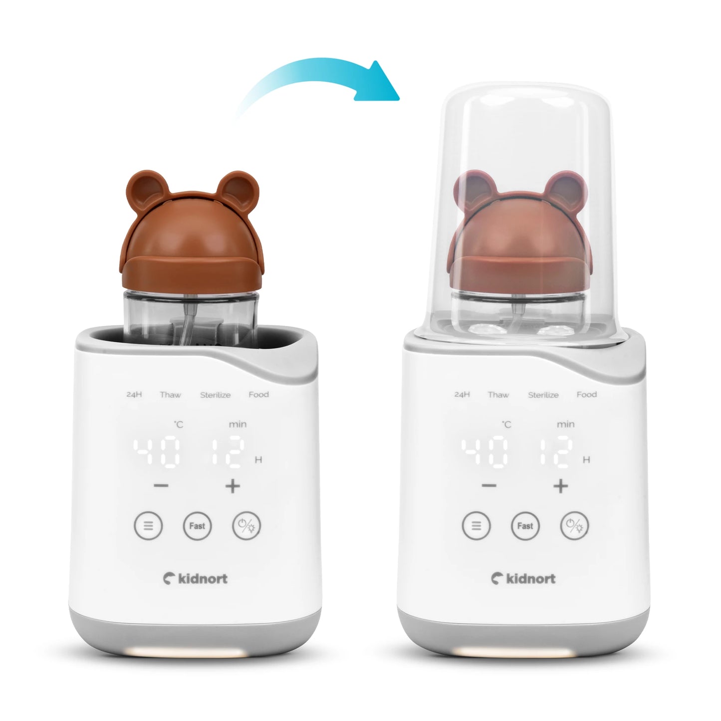 Scaldabiberon e Sterilizzatore Kidnort Sothet 5 in 1
