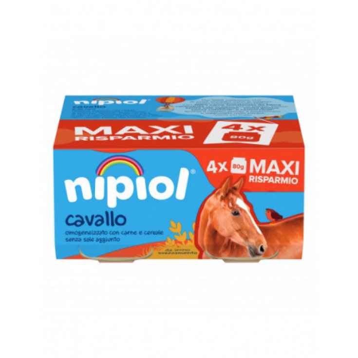 Nipiol omogeneizzato cavallo 4x80gr