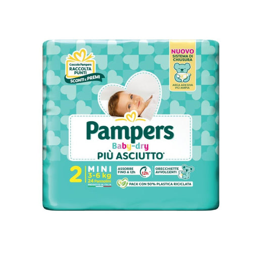 Pampers Baby-Dry Pannolini Taglia 2