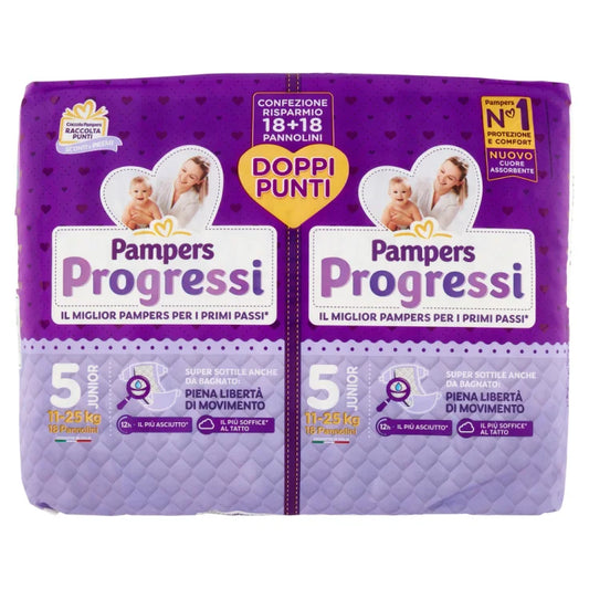 Pampers Progressi Taglia 5