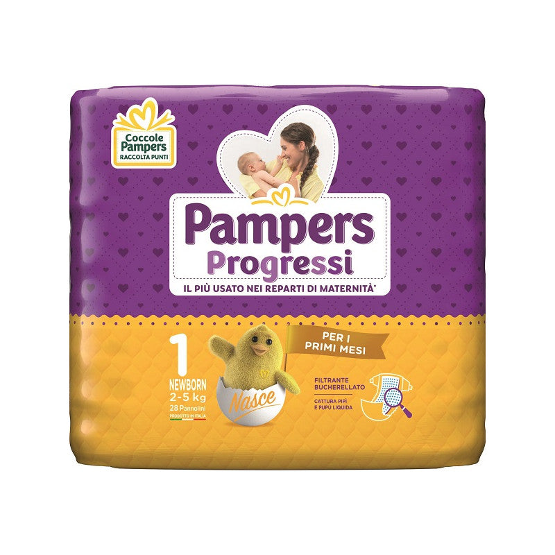 Pampers Progressi Taglia 1