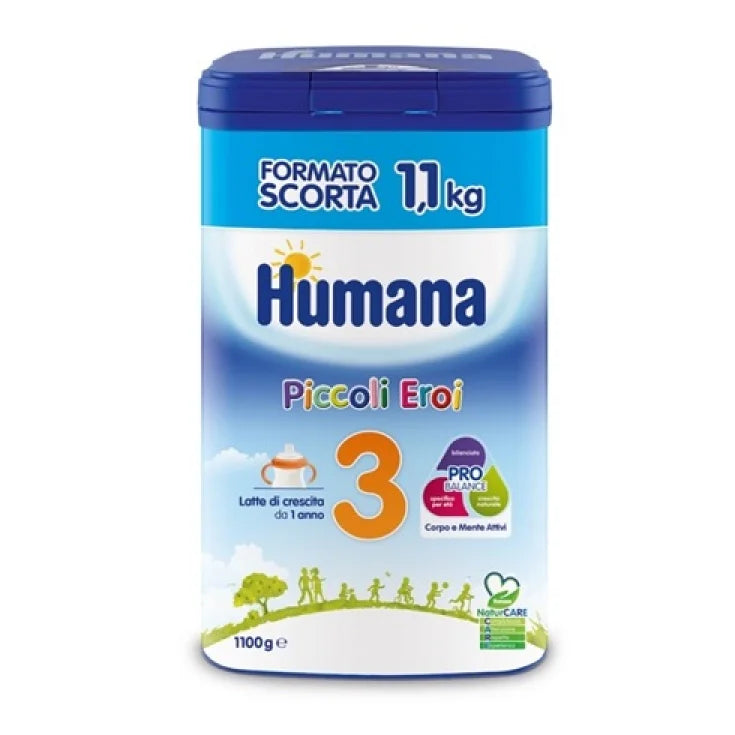 Humana Latte 3 Polvere 1,100 kg - Farmasanitaria DuDù