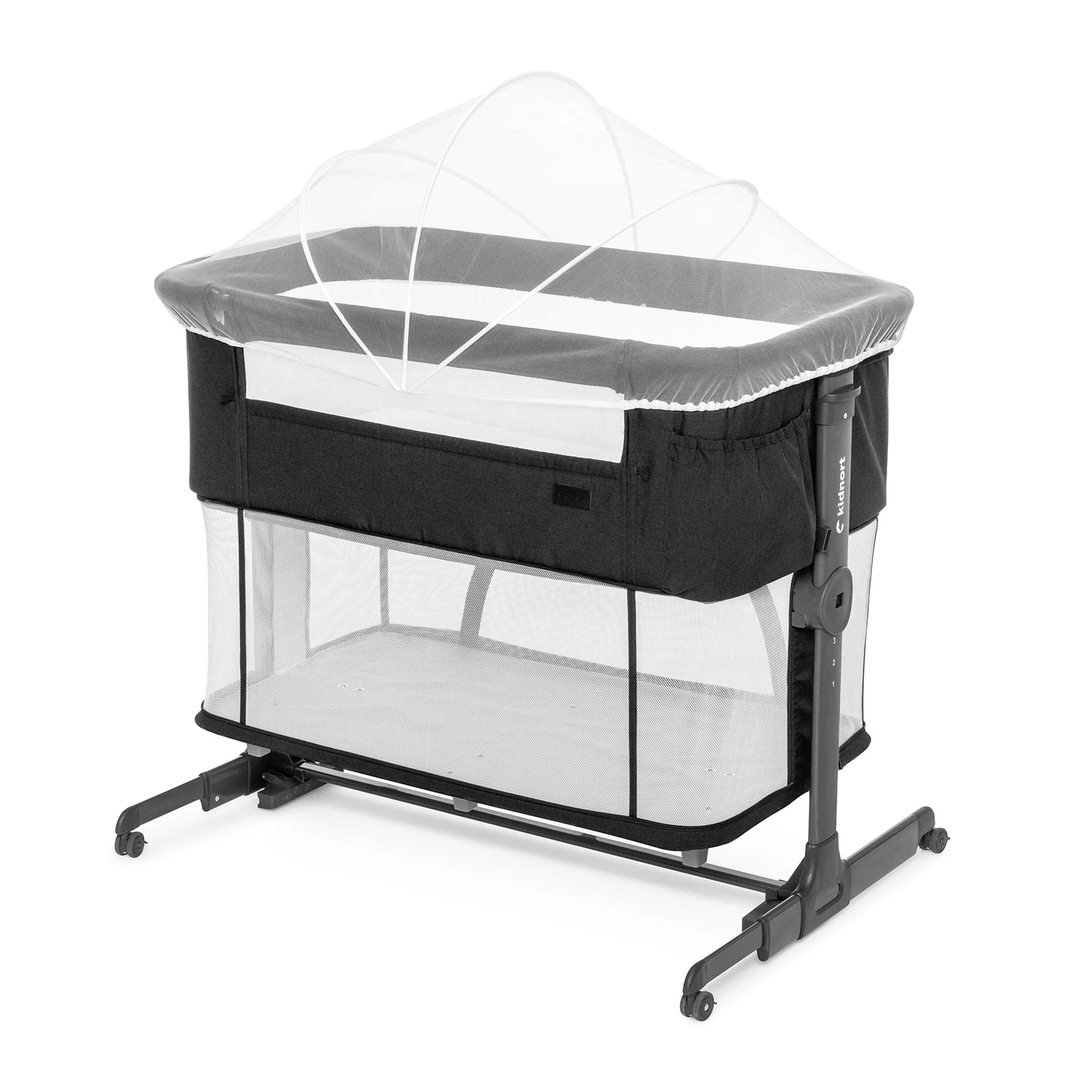 Culla co-sleeping Kidnort Snackskal con fondo allungabile