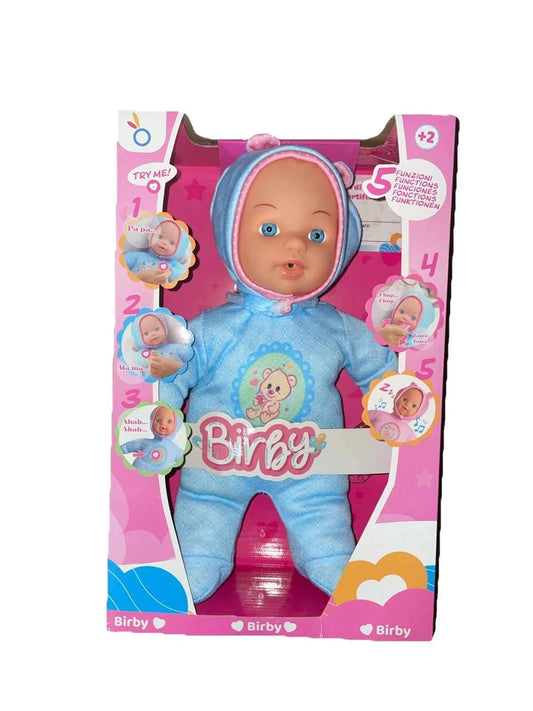 Birby - Bambola 5 funzioni +2