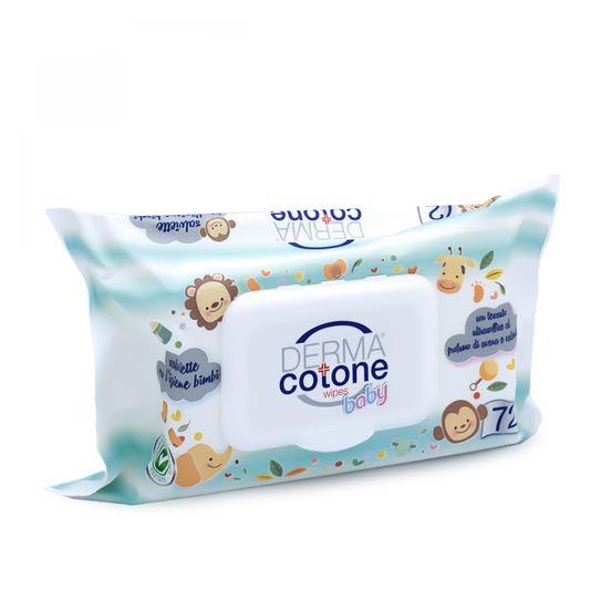 Dermacotone Salviettine 72pz Baby Fragranza Avena e Calendula
