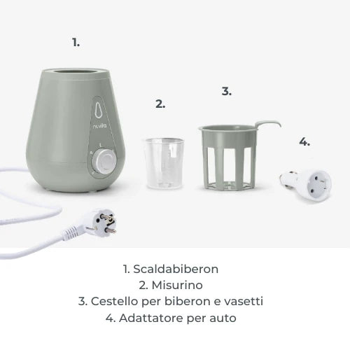 Scaldabiberon Nuvita casa/auto - Farmasanitaria DuDù