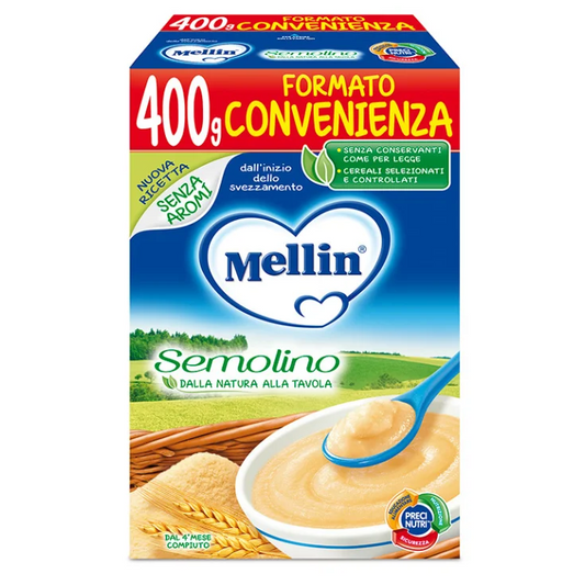 Mellin Crema di cereali Semolino 400gr