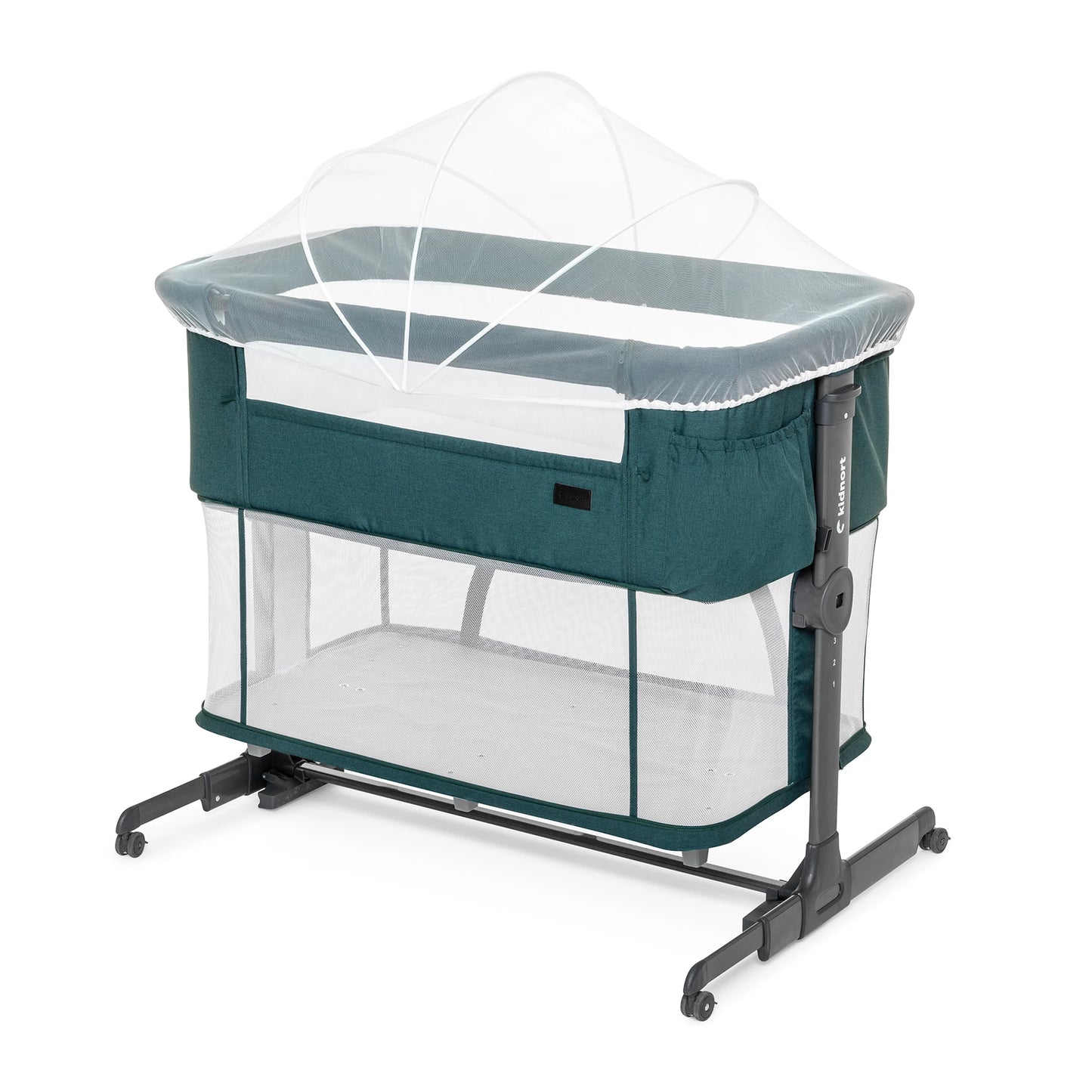 Culla co-sleeping Kidnort Snackskal con fondo allungabile